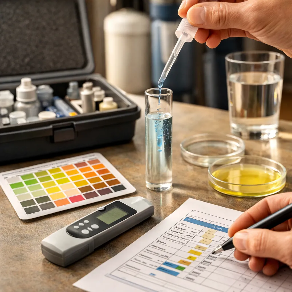Diagnostic gratuit de la qualité de l'eau et devis personnalisé